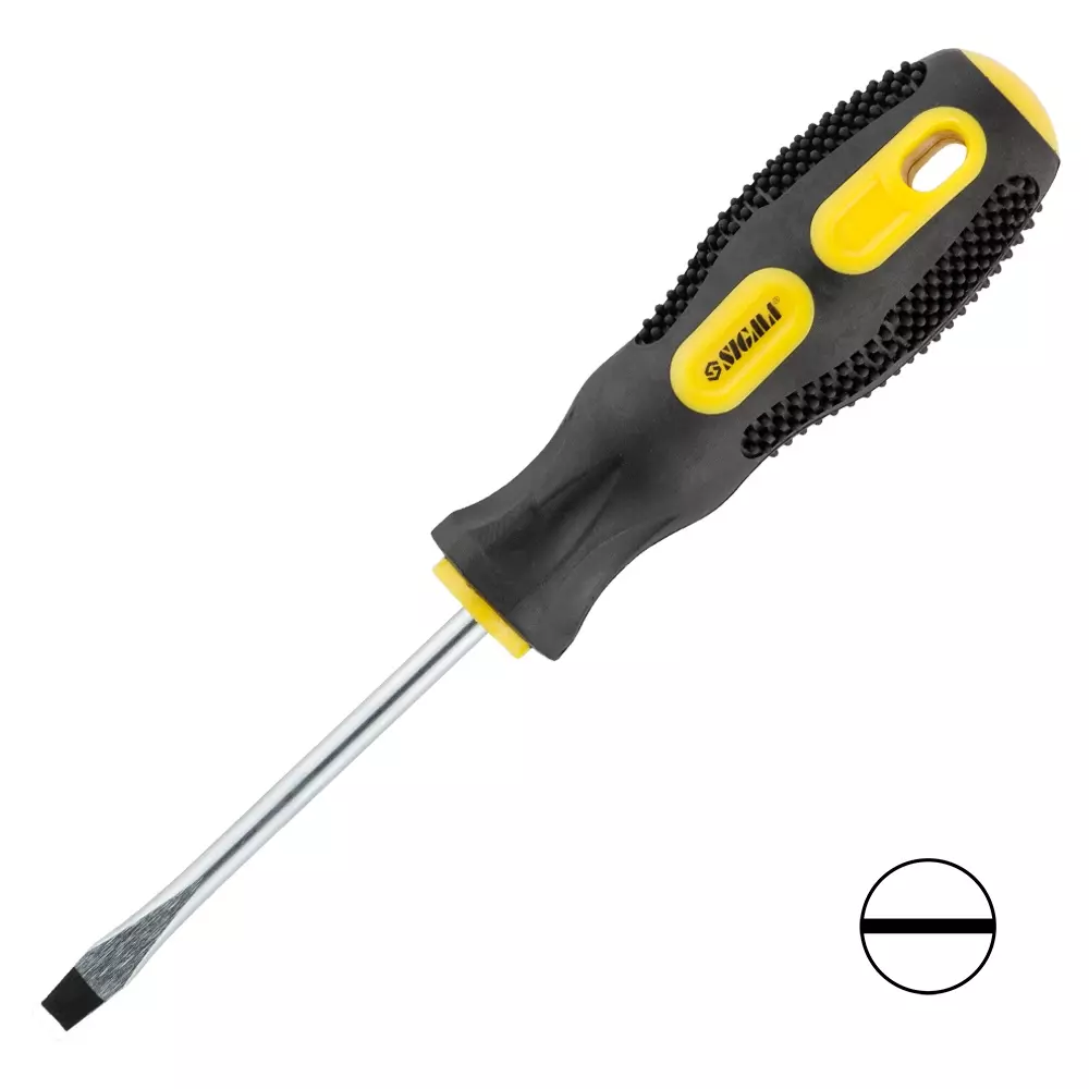 Викрутка SIGMA SL5.0х75мм CrV (4006341)