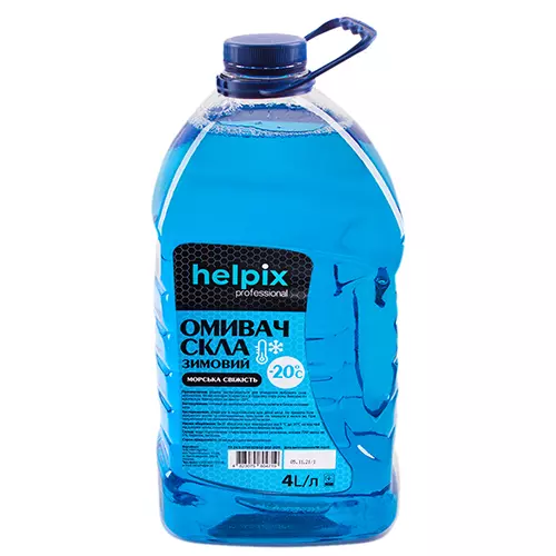 Омыватель стекол зимний Helpix -20 морская свежесть 4 л (4719)