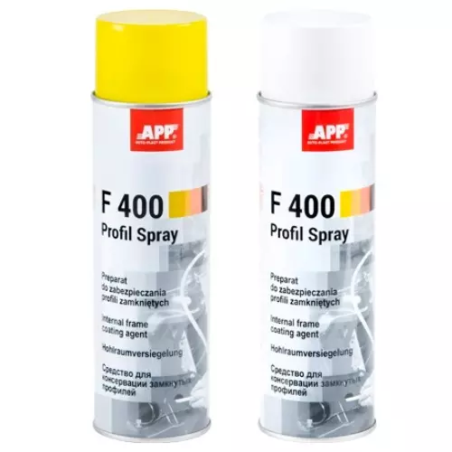 Средство APP F400 Profil для консервации замкнутых профилей 0.5 л (050402) Средство APP F400 Profil для консервации замкнутых профилей 0.5 л (050402)
