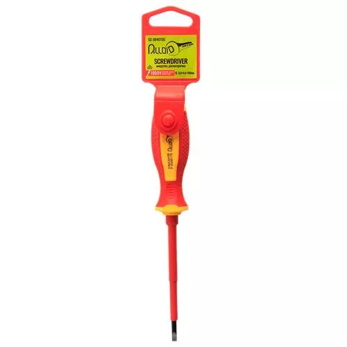 Викрутка Alloid 1000В VDE шліцева 08х40х100мм (SD-0840100)