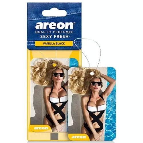 Освежитель воздуха AREON Sexy Fresh сухой, листок Vanilla Black (ASF04) Освежитель воздуха AREON Sexy Fresh сухой, листок Vanilla Black (ASF04)