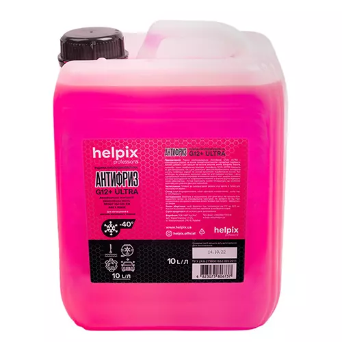 Антифриз Helpix G12 красный 10 л (6737) Антифриз Helpix G12 красный 10 л (6737)