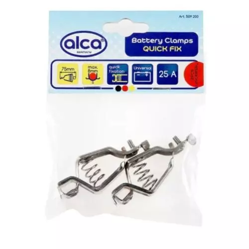 Клеммы аккумулятора Alca Quick Fix 2шт 25A (509200) Клеммы аккумулятора Alca Quick Fix 2шт 25A (509200)