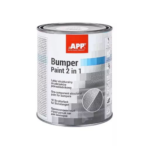 Фарба APP Bumper Paint бамперна чорна (020801)