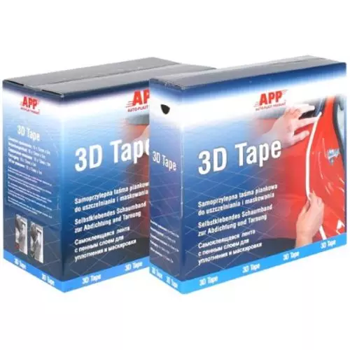 Уплотнительный валик APP 3D Tape 13ммх50м белый (070350)