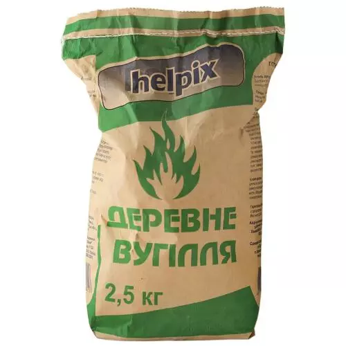 Уголь древесный Helpix 2,5 кг (0113)