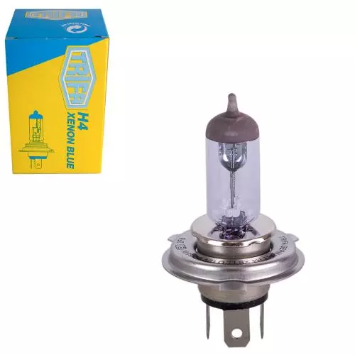Лампа галогенная для фары Trifa H4 12V 60/55W blue (61664)