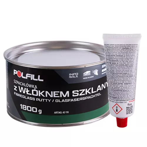 Шпатлевка Vitol Polfill с отвердитель 1,8 кг (43116) Шпатлевка Vitol Polfill с отвердитель 1,8 кг (43116)