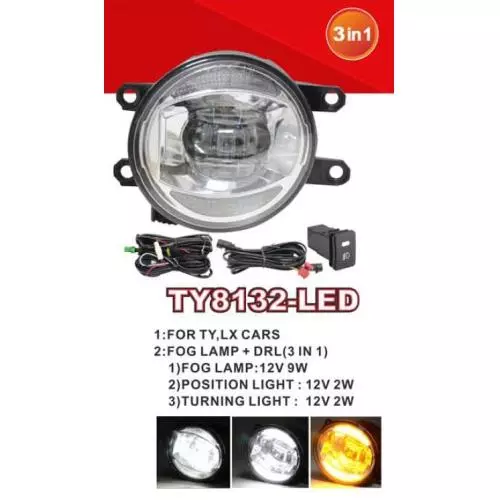 DLAA TY-8132-LED 3в1 Протитуманна фара