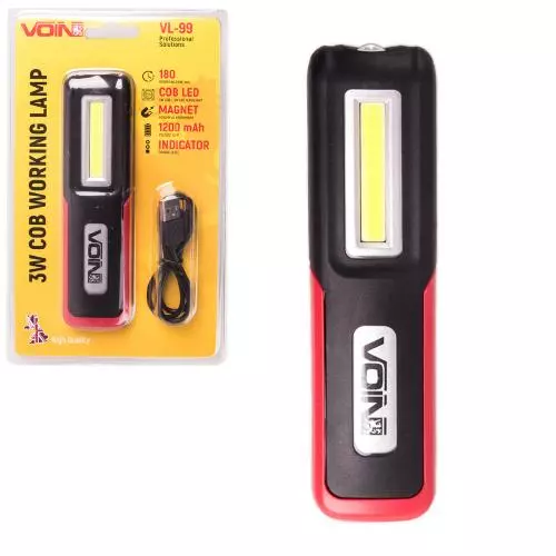 Переносна лампа VOIN 3W-COB 3W 1200mAh