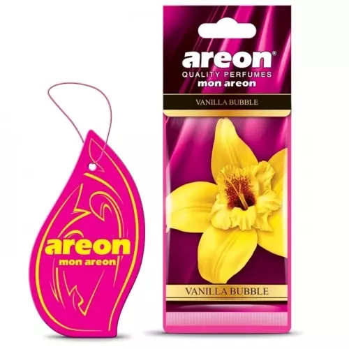 Освежитель воздуха AREON "Mon" сухой, листок Vanilla Bubble (МА29)