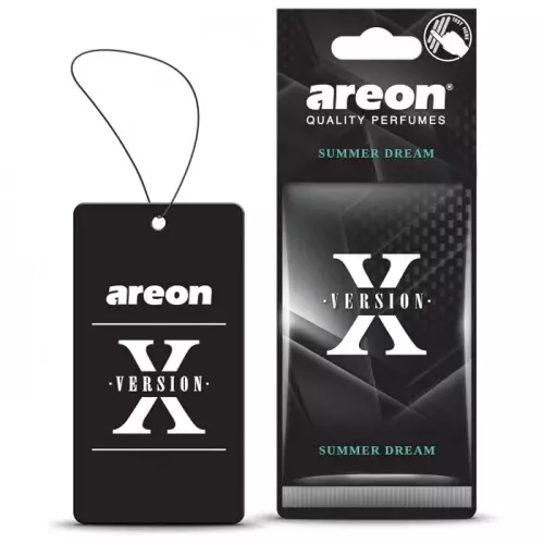 Освежитель воздуха AREON Х-Vervision сухой, листок Summer dream (AXV09)