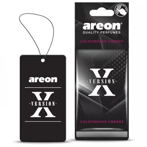 Освежитель воздуха AREON Х-Vervision сухой, листок Californian Cherry (AXV08)
