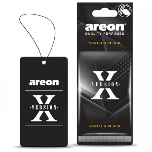 Освіжувач повітря AREON Х-Vervision сухий, листок Vanilla Black (AXV11)