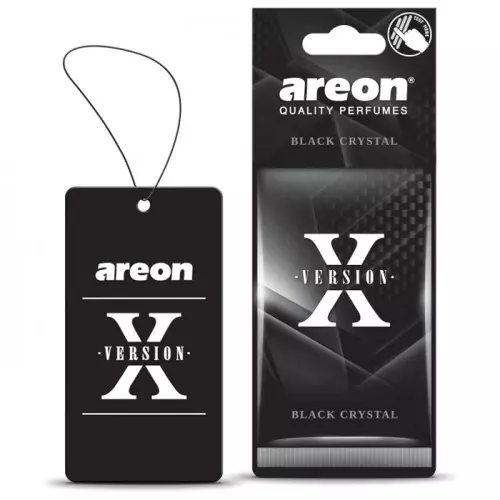 Освежитель воздуха AREON Х-Vervision сухой, листок Black Crystal (AXV10)