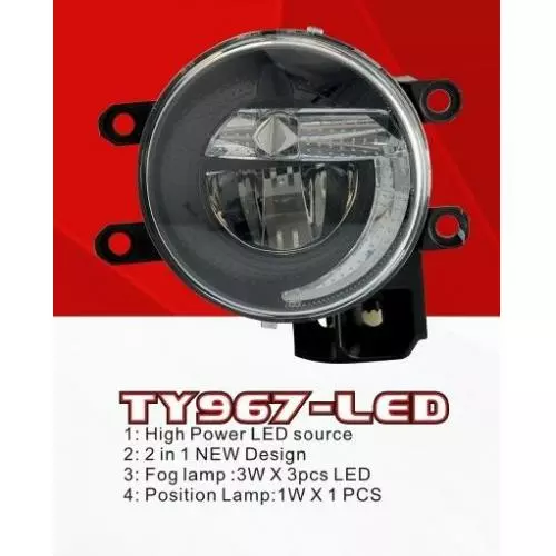 DLAA TY-967-LED 2в1 Передняя противотуманная фара