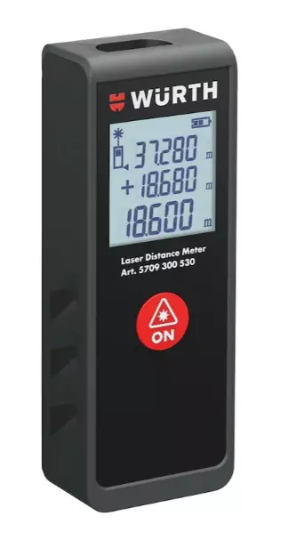 Лазерный дальномер WURTH LDM 30M (5709300530) Лазерный дальномер WURTH LDM 30M (5709300530)