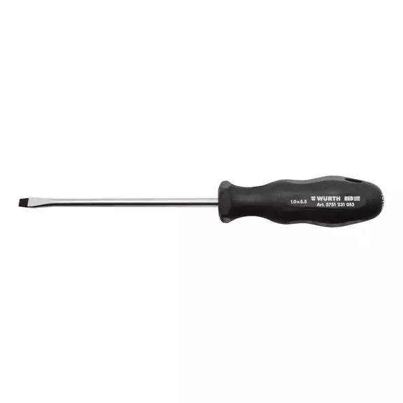 Викрутка WURTH RED LINE прямий шліц 12X65X150 (5751231065) Викрутка WURTH RED LINE прямий шліц 12X65X150 (5751231065)