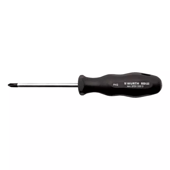 Отвертка крестовая WURTH RED LINE круглый стержень PH2X100 (57512322) Отвертка крестовая WURTH RED LINE круглый стержень PH2X100 (57512322)