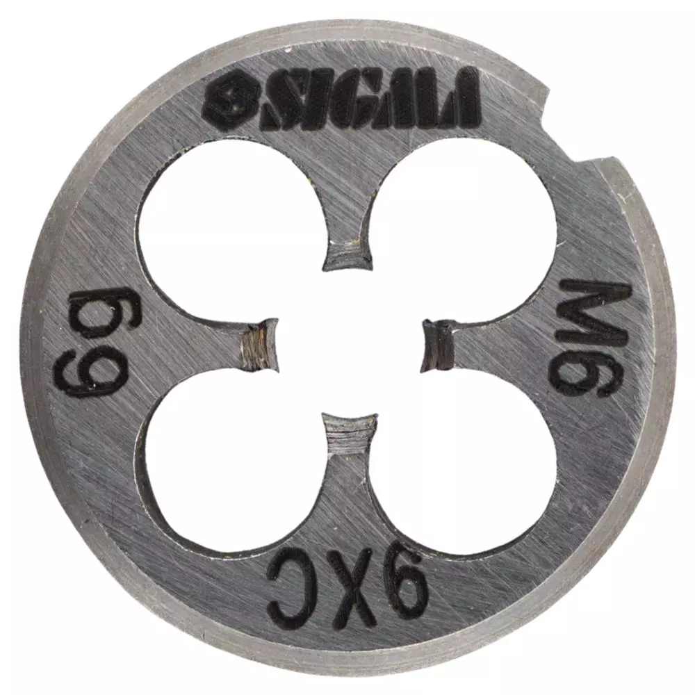 Плашка SIGMA М6х1.0мм (1604171) Плашка SIGMA М6х1.0мм (1604171)