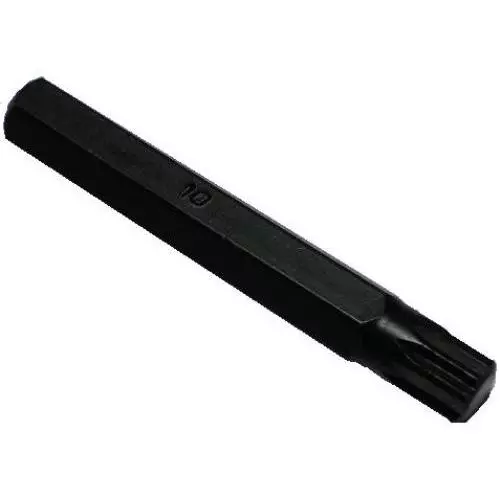 Бита HANS 80 мм Spline M10 10 мм (083-7M10) Бита HANS 80 мм Spline M10 10 мм (083-7M10)