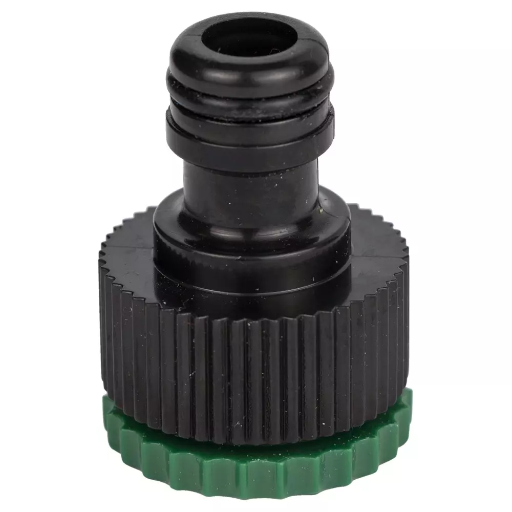 Адаптер GRAD для конектора 1/2" з внутрішнім різьбленням 1/2"х3/4" ABS (5016335) Адаптер GRAD для конектора 1/2" з внутрішнім різьбленням 1/2"х3/4" ABS (5016335)
