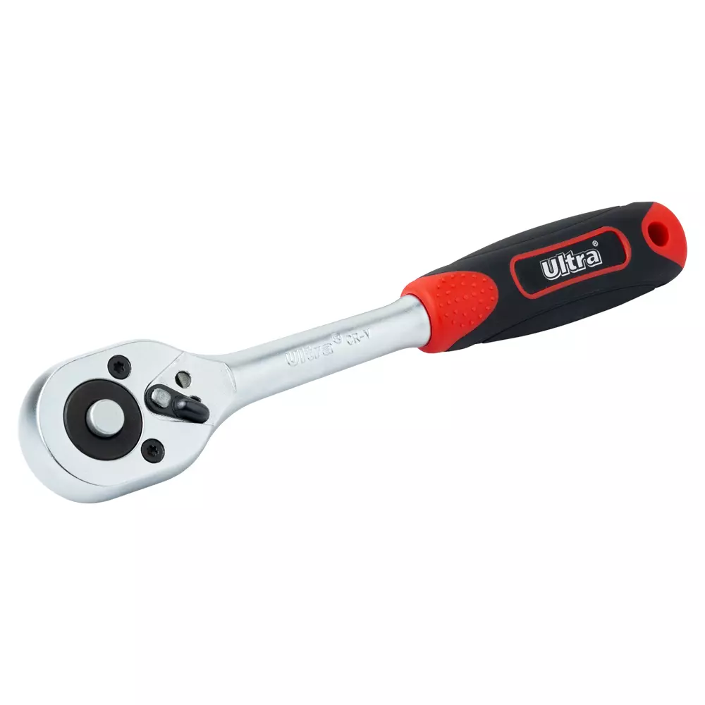 Ключ-трещотка ULTRA 3/8" 200мм 72T CrV (6050312)