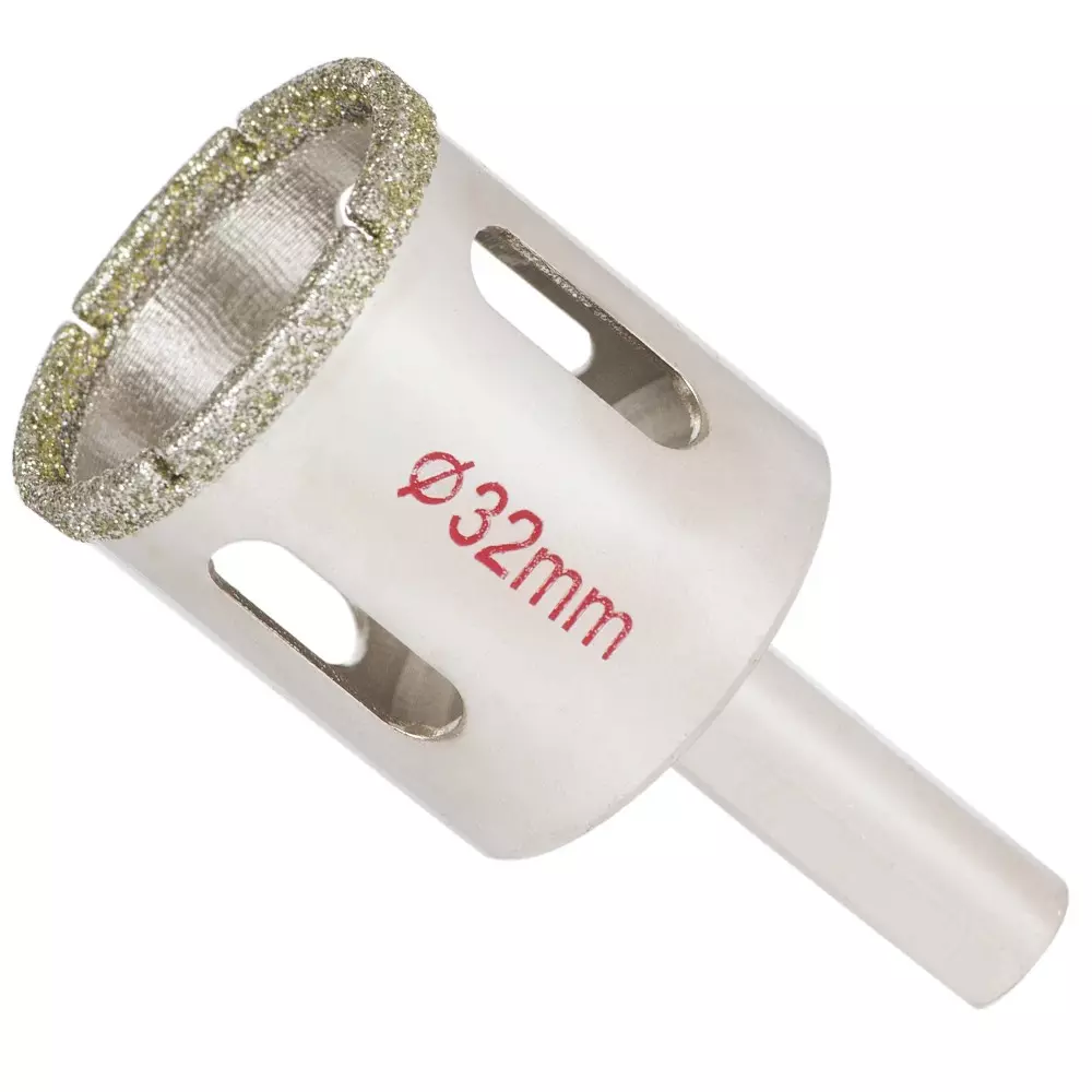 Коронка алмазная по керамике и стеклу SIGMA 32мм (1541321) Коронка алмазная по керамике и стеклу SIGMA 32мм (1541321)