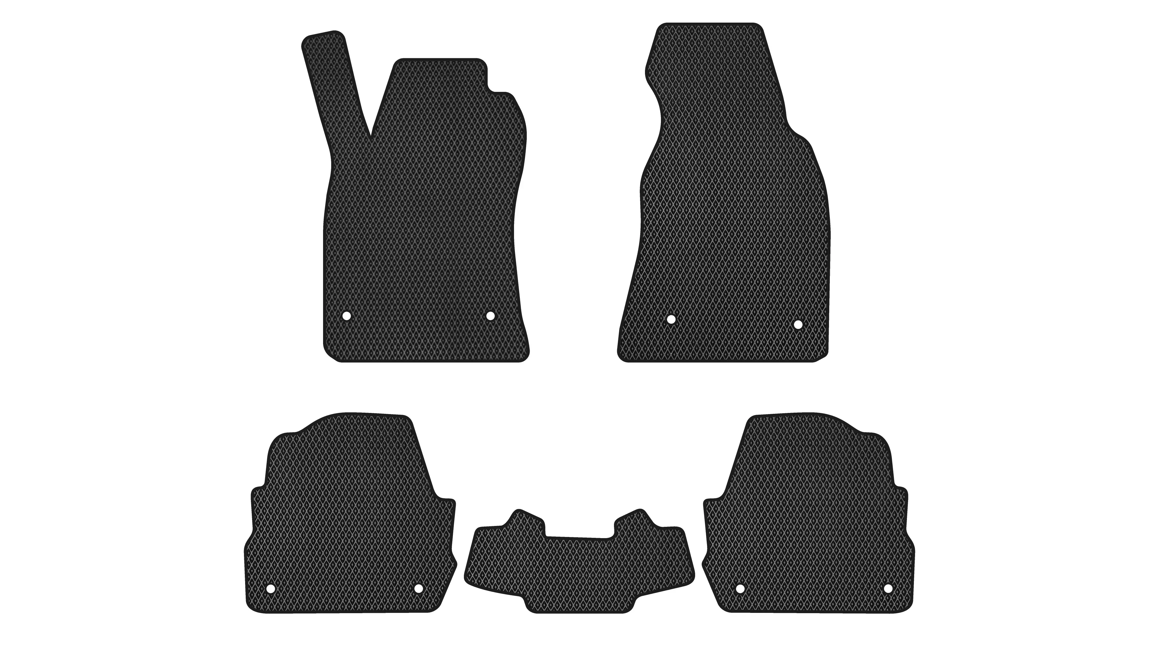 EVA коврики в салон EVAtech Audi A6 (C5) FWD Restyling Sedan EU 2001-2004 (AU31271CVK5AV8RBB)
