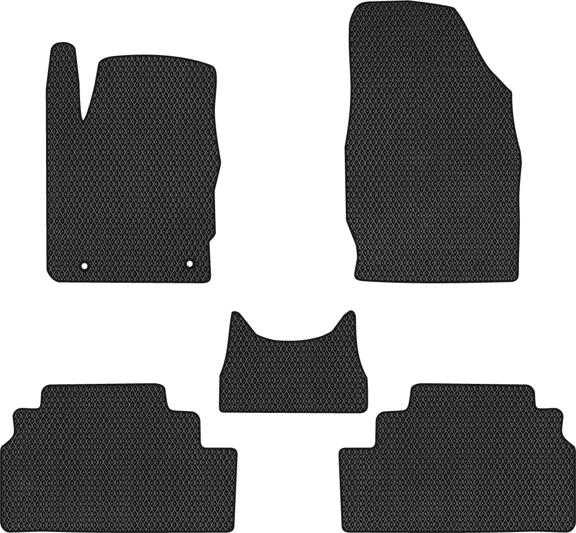 EVA коврики в салон EVAtech BYD S6 SUV EU 2010-2017 (BD1526CV5TL2RBB)