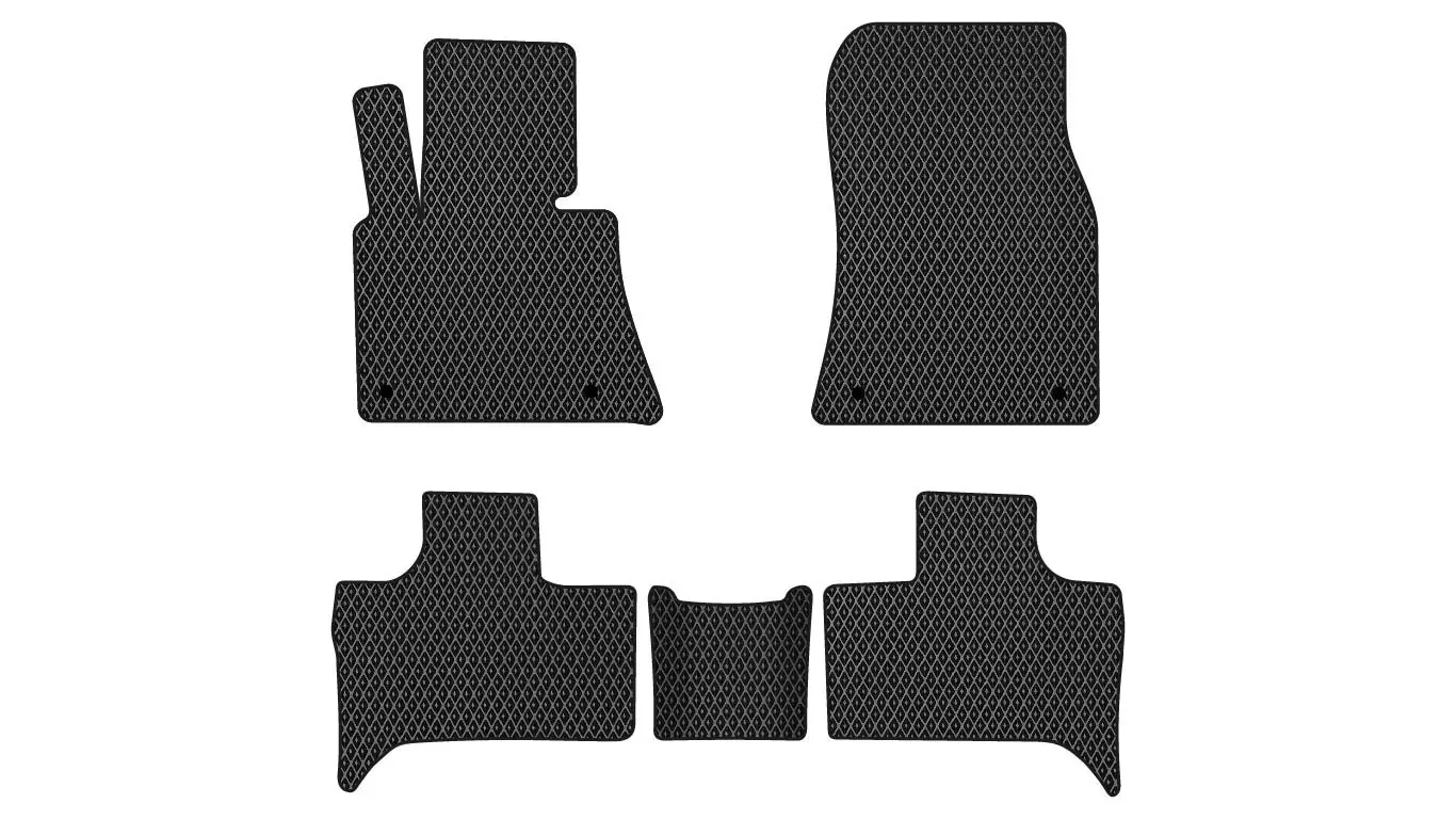 EVA коврики в салон EVAtech BMW X5 (E53) Restyling SUV EU 2003-2006 (BM12222C5BW4RBB) EVA коврики в салон EVAtech BMW X5 (E53) Restyling SUV EU 2003-2006 (BM12222C5BW4RBB)