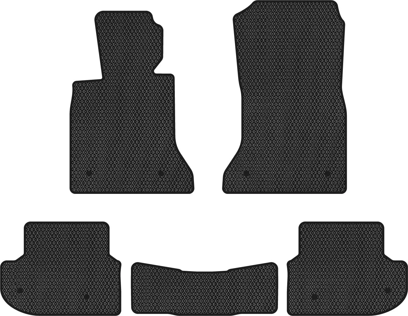 EVA килимки в салон EVAtech BMW 5 Series (F11) RWD Mechanical 
seats Combi EU 2010-2013 (BM31056CB5BW8RBB)