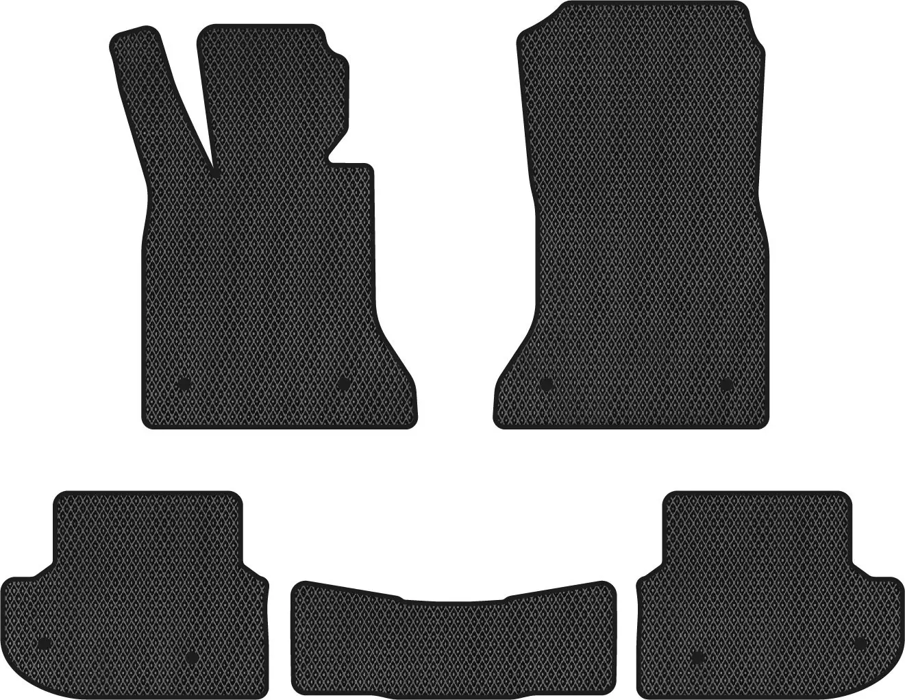 EVA килимки в салон EVAtech BMW 5 Series (F11) RWD Mechanical seats Combi EU 2010-2013 (BM31056C5BW8RBB)