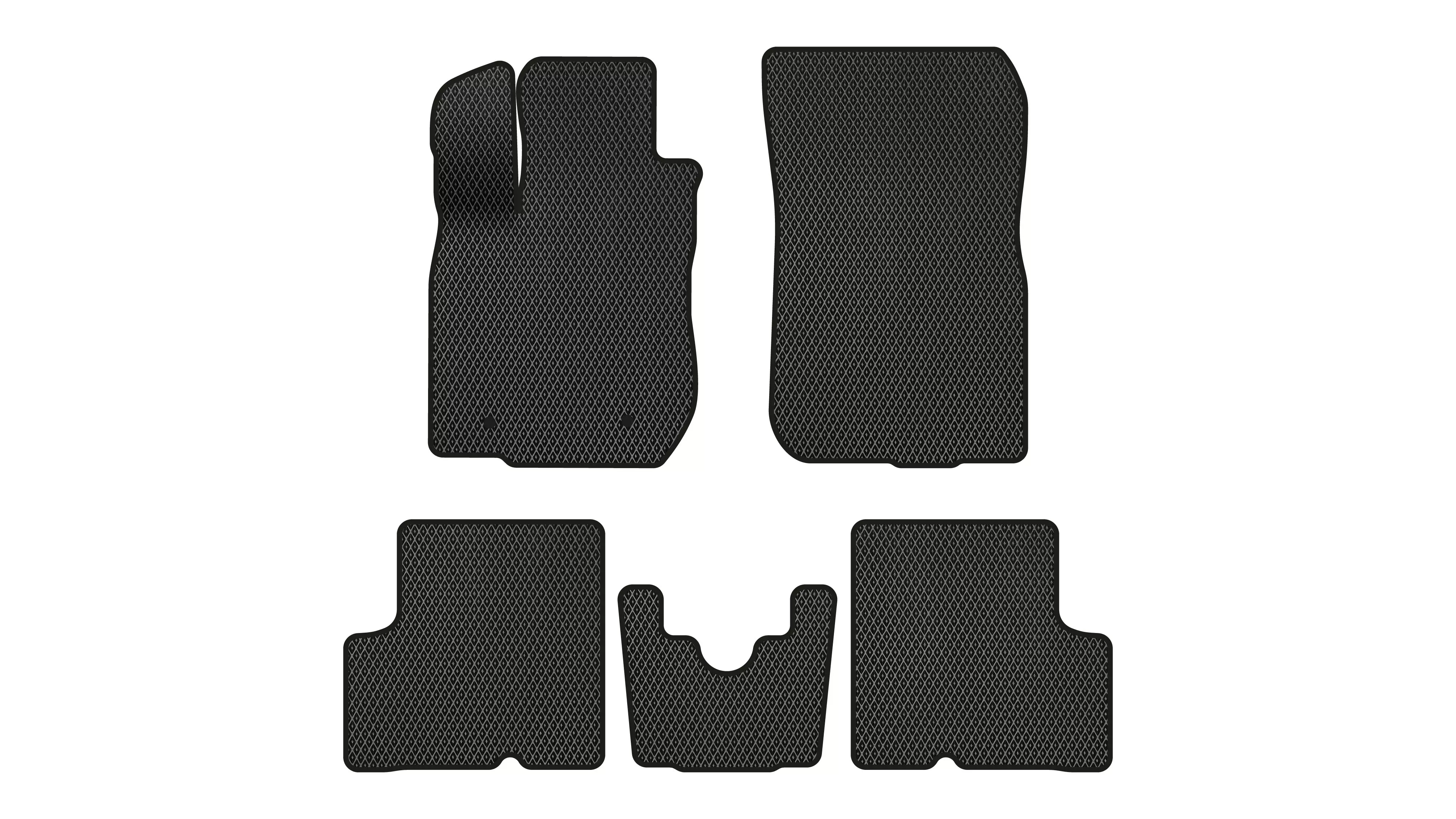 EVA килимки в салон EVAtech Dacia Duster 1 поколение SUV EU 2WD 2010-2015 (DA32505C5RN2RBB)