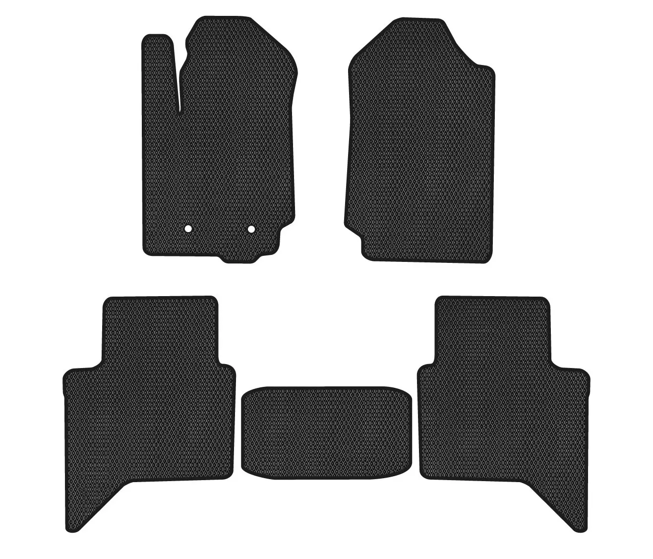 EVA килимки в салон EVAtech Ford Ranger (T6) Restyling 3 поколение Pickup 4-дв. USA 2016+ (FD12740CV5FC2RBB) EVA килимки в салон EVAtech Ford Ranger (T6) Restyling 3 поколение Pickup 4-дв. USA 2016+ (FD12740CV5FC2RBB)