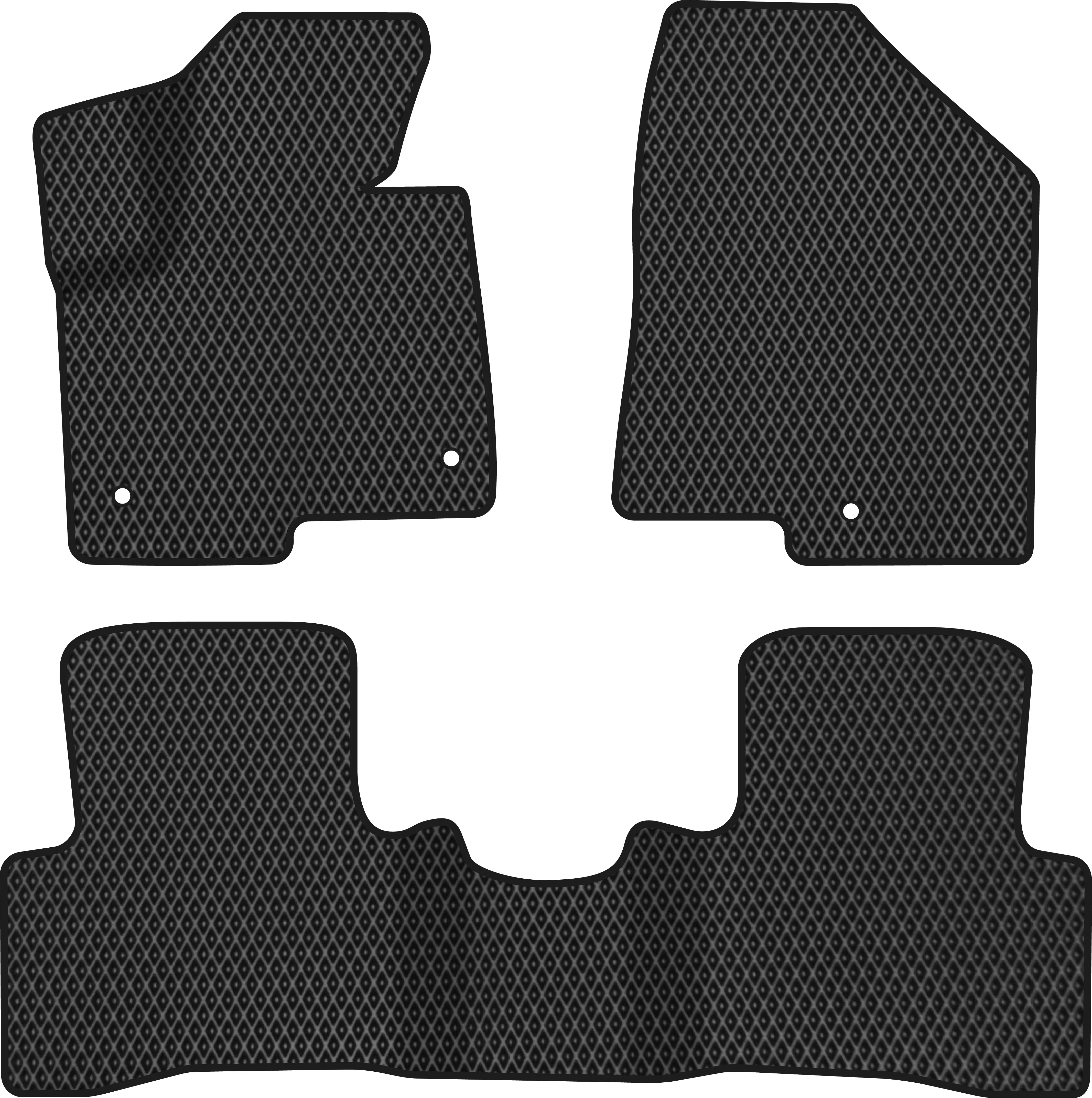 EVA килимки в салон EVAtech Hyundai Santa FE (DM) 5 seats (3 clips) SUV Korea 
2012-2017 (HY13948ZE3KH3RBB)