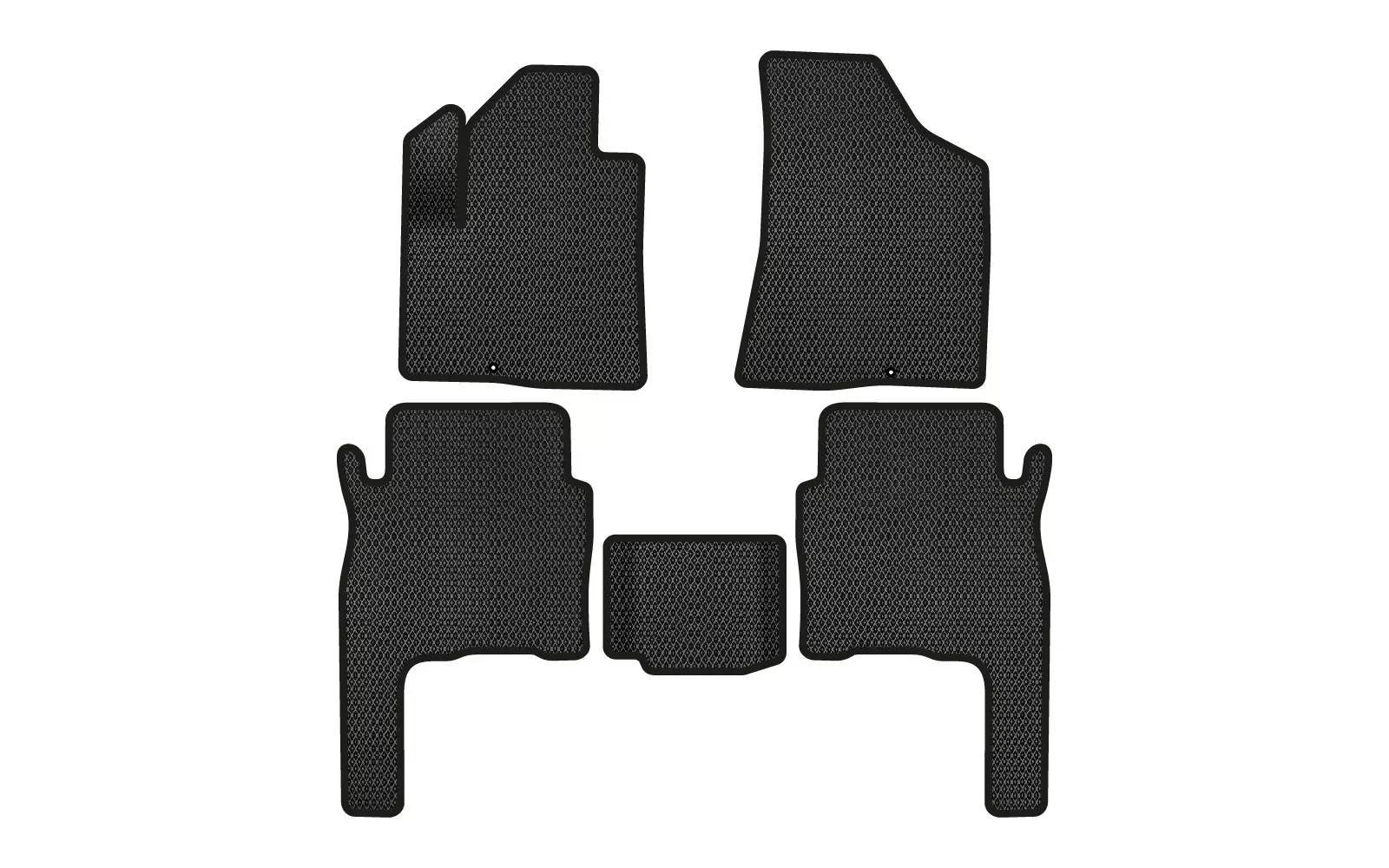 EVA коврики в салон EVAtech Hyundai Santa FE (CM) 7 seats SUV Korea 
2006-2010 (HY33307CVB5KD2RBB)