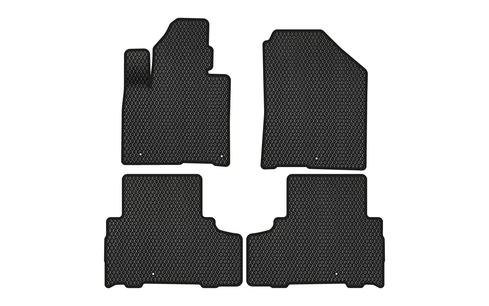 EVA коврики в салон EVAtech Kia Sorento (UM) 7 seats 3 поколение SUV USA 2014-2020 (KI12575PVC4LA5RBB)