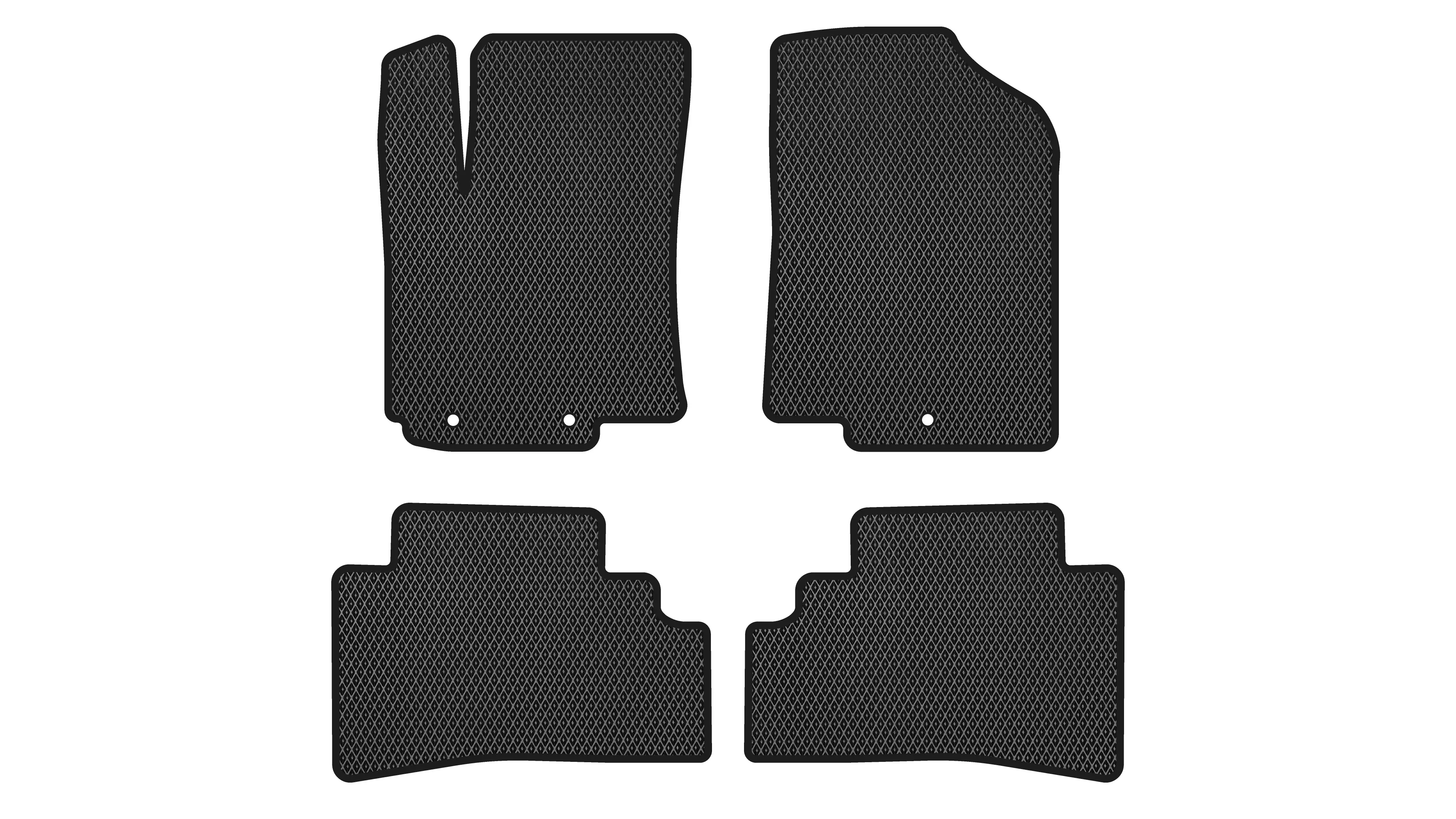 EVA килимки в салон EVAtech Kia Rio 3 поколение Htb EU 2011-2017 (KI3319PVC4CP3RBB)