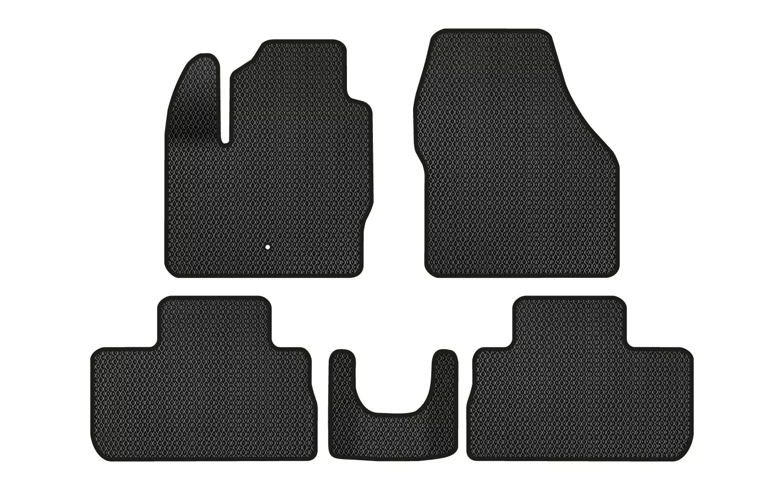 EVA килимки в салон EVAtech Land Rover Freelander (L359) (1 клипса) 2 поколение SUV EU 2006-2014 (LR52620CV5RBB)