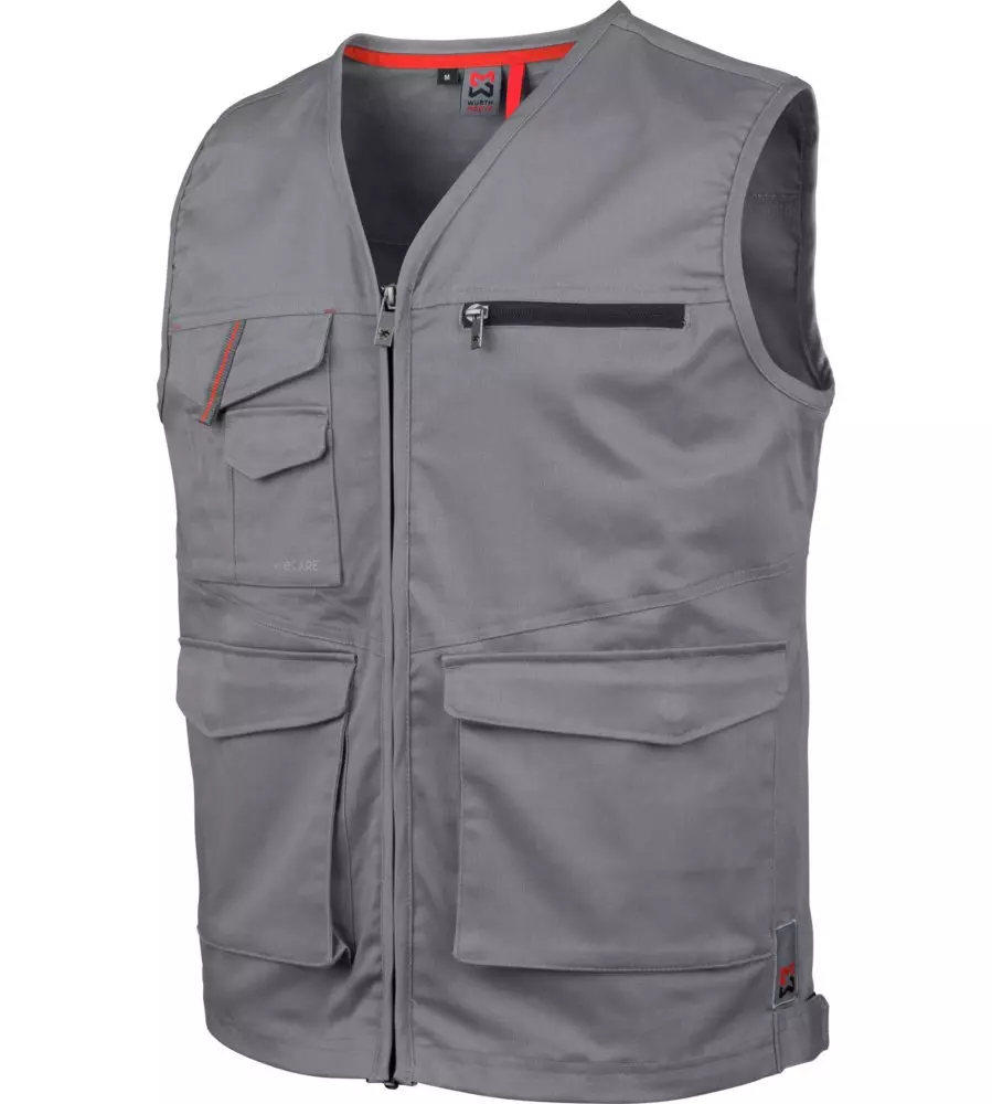 Жилет робочий WURTH Stertch X сірий, розмір ХХL (M402117004) Жилет робочий WURTH Stertch X сірий, розмір ХХL (M402117004)