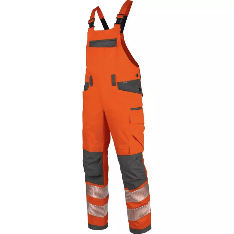 Полукомбинезон сигнальный WURTH Neon оранжевый, р.56 (M410081433) Полукомбинезон сигнальный WURTH Neon оранжевый, р.56 (M410081433)
