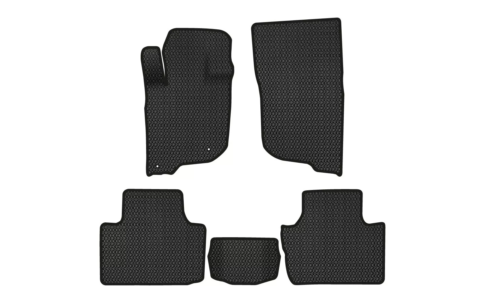 EVA коврики в салон EVAtech для Mitsubishi Pajero Sport SUV EU 2015-2019 (MT1681CLX5RBB)