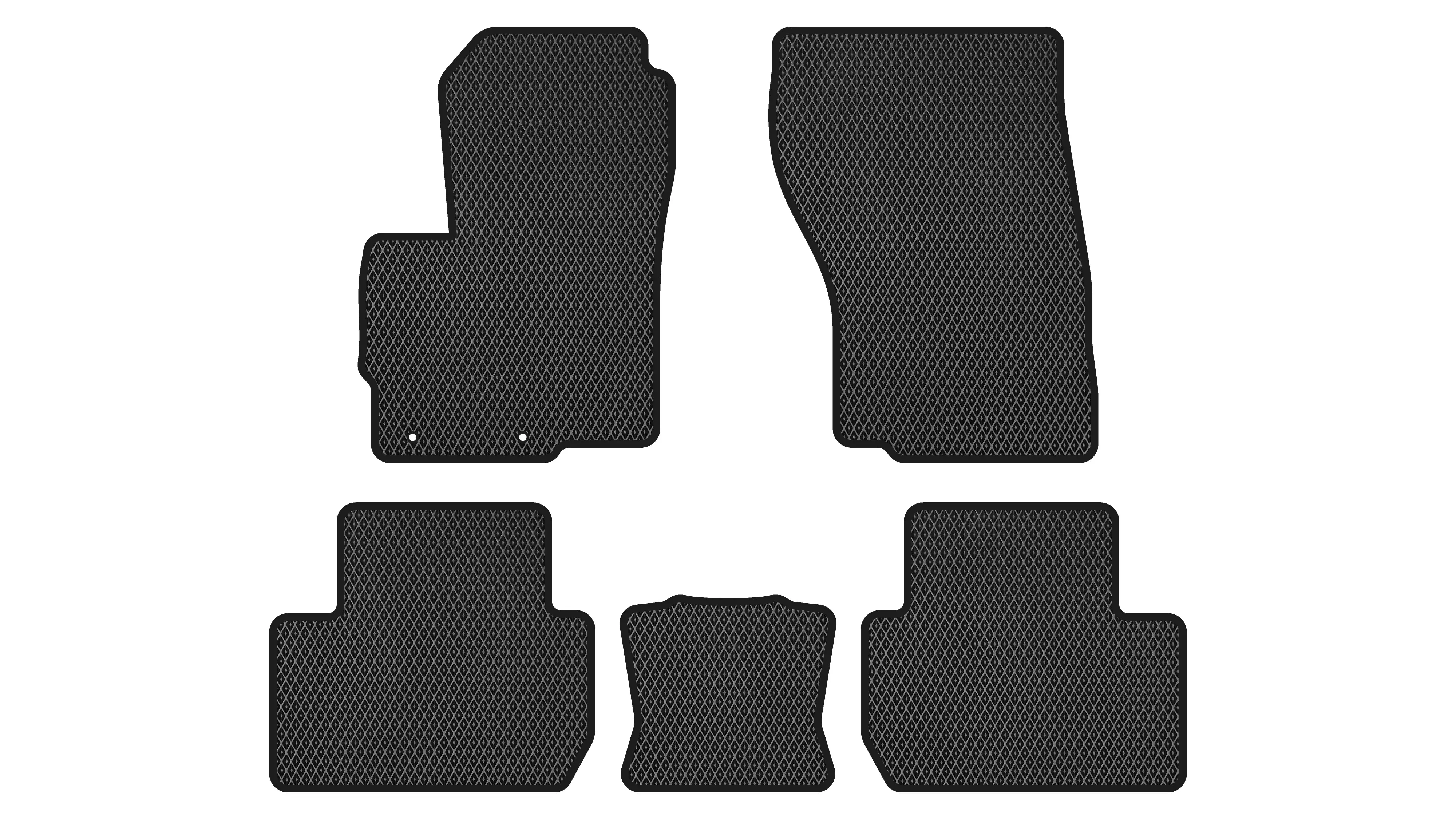 EVA коврики в салон EVAtech для Mitsubishi Outlander SUV EU 2013+ (MT31513CB5LA2RBB)