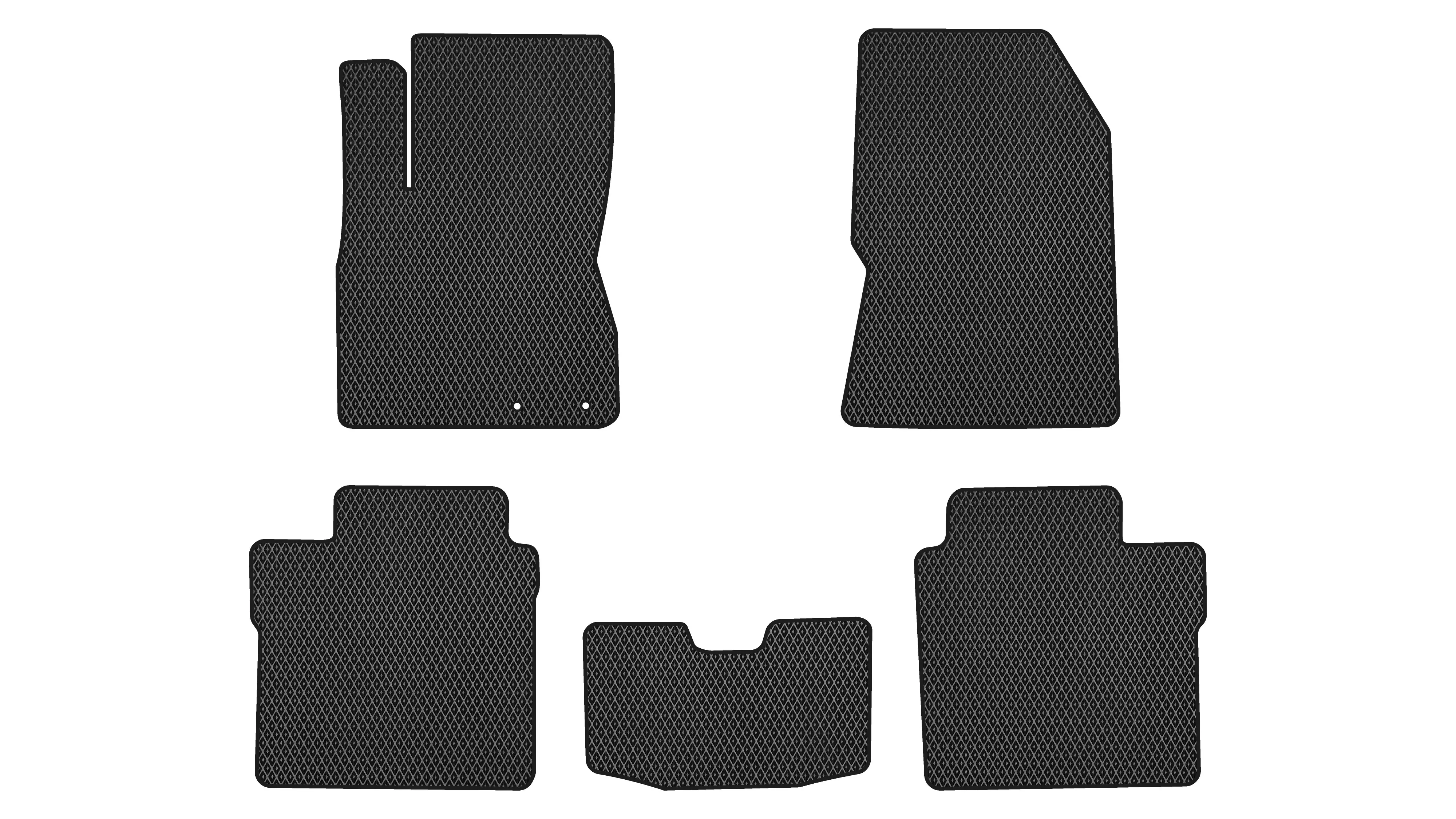 EVA коврики в салон EVAtech Nissan Versa (C17) Restyling Sedan USA 2014-2019 (2 пок.) (NS1983CV5LA2RBB)
