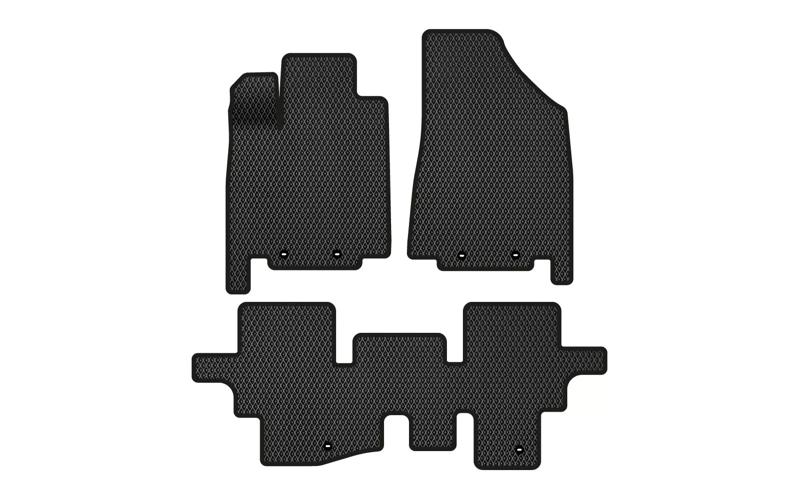 EVA килимки в салон EVAtech Nissan Pathfinder (R52) 7 seats SUV USA 2012-2021 (4 пок.) (NS33250ZV3TL6RBB)