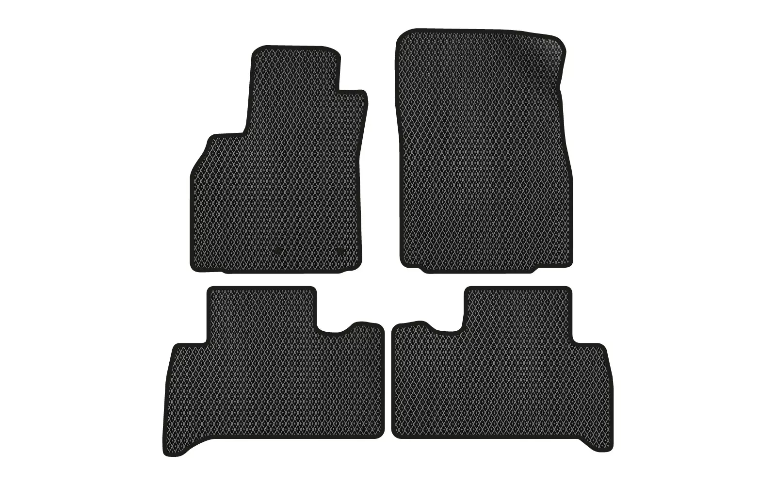 EVA коврики в салон EVAtech для Renault Grand Scenic III 5 seats (non-moving armrest) AT 3 поколение Minivan EU 2009-2015 (RT133