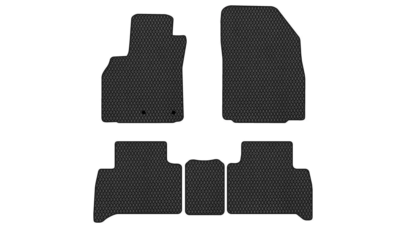 EVA коврики в салон EVAtech для Renault Scenic (III) (non-moving armrest) AT 3 поколение Minivan EU 2009-2015 (RT13319CG5RN2RBB)