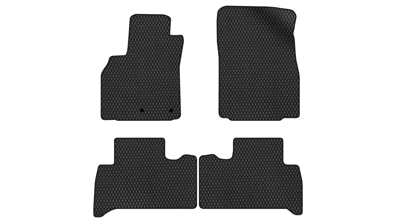 EVA коврики в салон EVAtech для Renault Scenic III (non-moving armrest) AT 3 поколение Minivan EU 2009-2015 (RT13319PBC4RN2RBB)