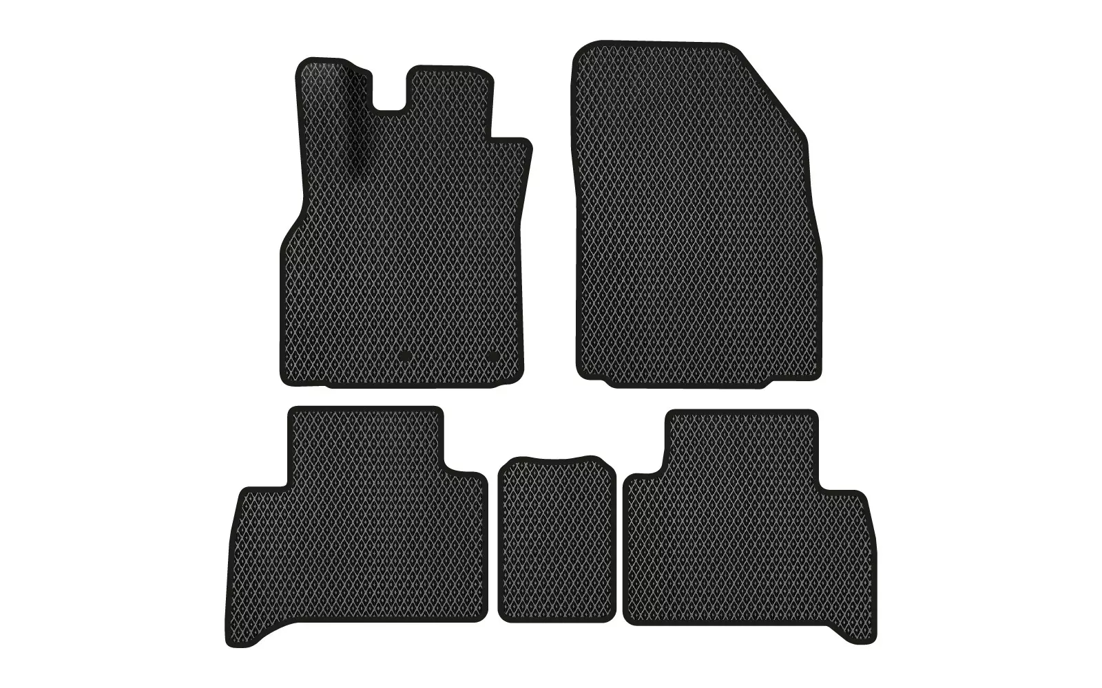 EVA килимки в салон EVAtech Renault Grand Scenic (III) 7 seats (non-moving armrest) MT 3 поколение Minivan EU 2009-2015 (RT13457CE5RN2RBB)